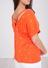 Load image into Gallery viewer, Cherie Red Criss Cross Top - The Walk in Wardrobe