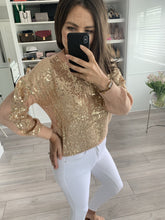 Load image into Gallery viewer, Cherie Sequin Jumper - The Walk in Wardrobe