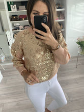 Load image into Gallery viewer, Cherie Sequin Jumper - The Walk in Wardrobe