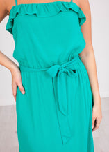 Load image into Gallery viewer, Cherie Teal Midi Dress - The Walk in Wardrobe