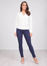 Load image into Gallery viewer, Cherie White Cardigan - The Walk in Wardrobe