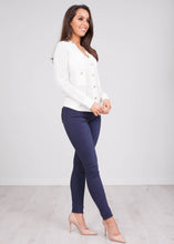 Load image into Gallery viewer, Cherie White Cardigan - The Walk in Wardrobe