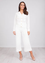 Load image into Gallery viewer, Cherie White Culottes - The Walk in Wardrobe