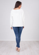 Load image into Gallery viewer, Cherie White Lace Knit - The Walk in Wardrobe