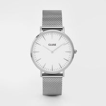 Load image into Gallery viewer, Cluse - La Boheme Mesh Silver - The Walk in Wardrobe