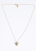 Load image into Gallery viewer, Emerald Panther Drop Necklace - The Walk in Wardrobe