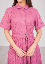 Load image into Gallery viewer, Emily Purple Lace Dress - The Walk in Wardrobe