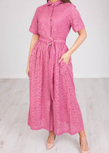 Load image into Gallery viewer, Emily Purple Lace Dress - The Walk in Wardrobe
