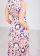 Load image into Gallery viewer, Emily Sleeveless Printed Dress - The Walk in Wardrobe
