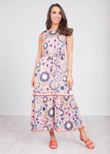 Load image into Gallery viewer, Emily Sleeveless Printed Dress - The Walk in Wardrobe