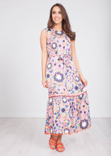 Load image into Gallery viewer, Emily Sleeveless Printed Dress - The Walk in Wardrobe
