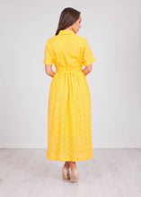 Load image into Gallery viewer, Emily Yellow Lace Dress - The Walk in Wardrobe