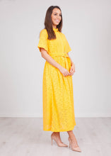 Load image into Gallery viewer, Emily Yellow Lace Dress - The Walk in Wardrobe
