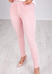 'Emma' Pink Skinny Jeans - The Walk in Wardrobe