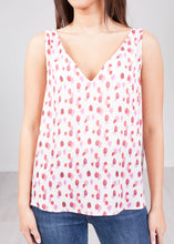 Load image into Gallery viewer, Eva Blush Pattern Cami Top - The Walk in Wardrobe