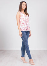 Load image into Gallery viewer, Eva Blush Pattern Cami Top - The Walk in Wardrobe