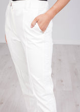 Load image into Gallery viewer, Eva Cream Luxe Trousers - The Walk in Wardrobe