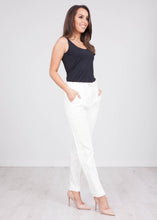 Load image into Gallery viewer, Eva Cream Luxe Trousers - The Walk in Wardrobe