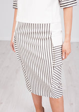 Load image into Gallery viewer, Eva Cream Stripe Two Piece - The Walk in Wardrobe