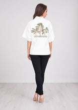 Load image into Gallery viewer, Eva Cream Zip Top - The Walk in Wardrobe