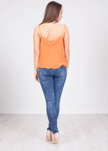 Load image into Gallery viewer, Eva Orange Cami Top - The Walk in Wardrobe