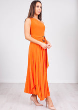 Load image into Gallery viewer, Eva Orange One Shoulder Dress - The Walk in Wardrobe