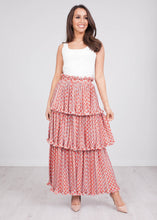 Load image into Gallery viewer, Eva Pattern Midi Skirt - The Walk in Wardrobe
