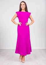 Load image into Gallery viewer, Eva Purple Dress - The Walk in Wardrobe
