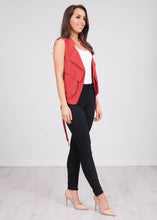 Load image into Gallery viewer, Eva Rust Waistcoat - The Walk in Wardrobe