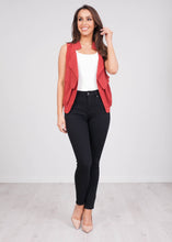 Load image into Gallery viewer, Eva Rust Waistcoat - The Walk in Wardrobe
