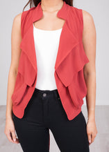Load image into Gallery viewer, Eva Rust Waistcoat - The Walk in Wardrobe