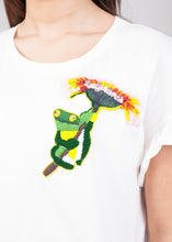 Load image into Gallery viewer, Eva T-Shirt With Embellishment - The Walk in Wardrobe