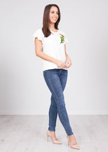 Load image into Gallery viewer, Eva T-Shirt With Embellishment - The Walk in Wardrobe