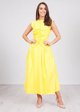Load image into Gallery viewer, Eva Yellow Dress - The Walk in Wardrobe