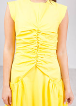 Load image into Gallery viewer, Eva Yellow Dress - The Walk in Wardrobe