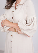Load image into Gallery viewer, Faye Cream Midi Dress - The Walk in Wardrobe