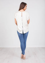 Load image into Gallery viewer, Faye Shimmer Dip Hem Top - The Walk in Wardrobe