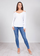 Load image into Gallery viewer, Faye Silver Top - The Walk in Wardrobe