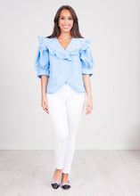 Load image into Gallery viewer, FiFi Blue Top - The Walk in Wardrobe