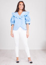 Load image into Gallery viewer, FiFi Blue Top - The Walk in Wardrobe