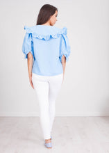 Load image into Gallery viewer, FiFi Blue Top - The Walk in Wardrobe