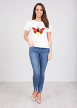 Load image into Gallery viewer, Frankie Bee Puff Sleeve T-Shirt - The Walk in Wardrobe
