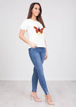 Load image into Gallery viewer, Frankie Bee Puff Sleeve T-Shirt - The Walk in Wardrobe