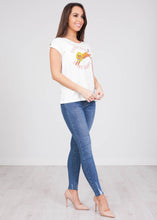 Load image into Gallery viewer, Frankie 'Brave Heart' T-Shirt - The Walk in Wardrobe
