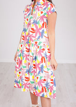 Load image into Gallery viewer, Frankie Floral Printed Shirt Dress - The Walk in Wardrobe