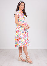 Load image into Gallery viewer, Frankie Floral Printed Shirt Dress - The Walk in Wardrobe