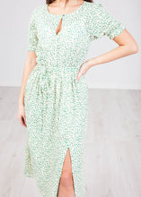 Load image into Gallery viewer, Frankie Green Polka Dot Dress - The Walk in Wardrobe