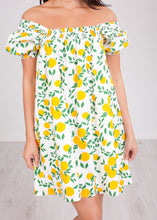 Load image into Gallery viewer, Frankie Lemon Mini Dress - The Walk in Wardrobe