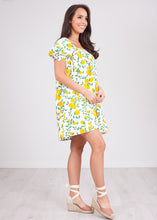 Load image into Gallery viewer, Frankie Lemon Mini Dress - The Walk in Wardrobe