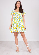Load image into Gallery viewer, Frankie Lemon Mini Dress - The Walk in Wardrobe